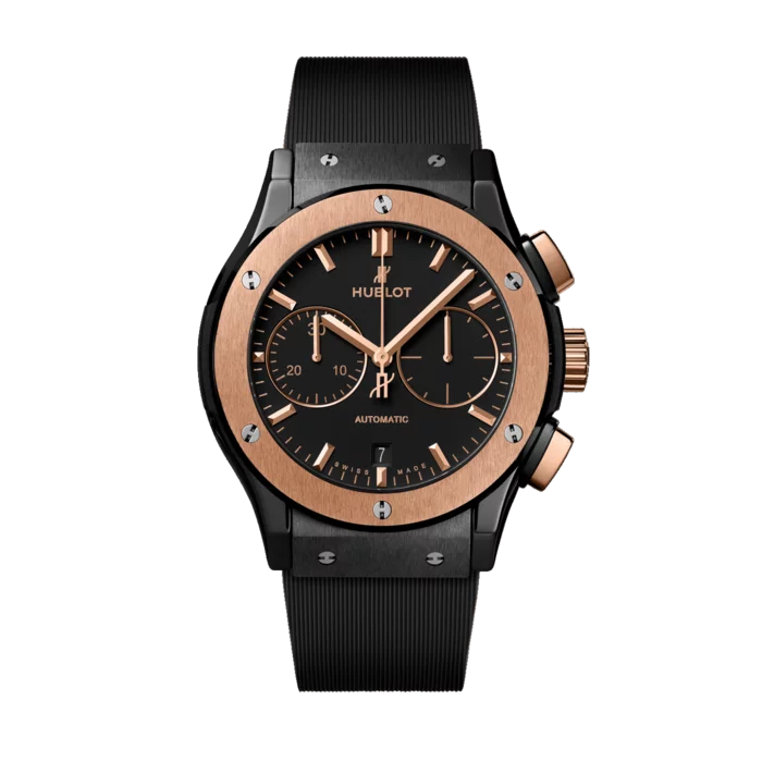 Classic Fusion Chronograph 45 Ceramic King Gold Hublot watch